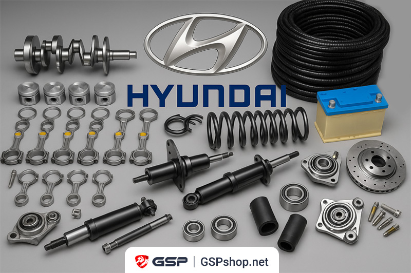 مزایای خرید لوازم یدکی هیوندای از فروشگاه GSP