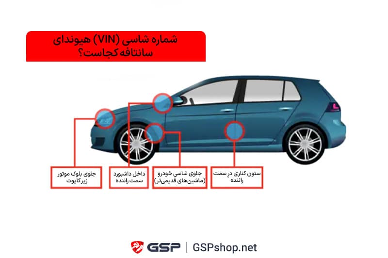 نکات مهم درباره شماره شاسی سانتافه