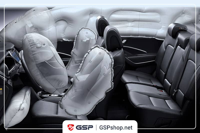 محل ایربگ های سانتافه